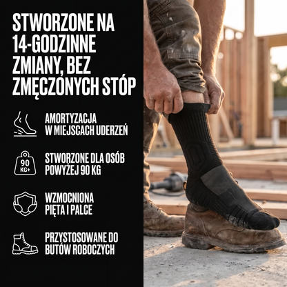 HART PRO - Skarpety Robocze z Amortyzacją